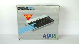 Vintage Atari 800xl Home Personal Computer Box W/accessories