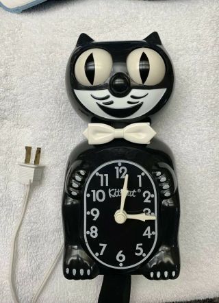 Vintage Restored Electric Kit Cat Klock Model D8 Felix Cat California Clock 80’s