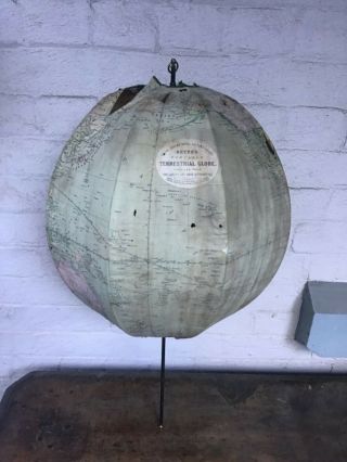 Rare Antique Betts’s Patent Portable Globe