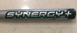 Rare Easton Synergy,  Cnt Reissue Scn2 34/28 Slow Pitch Bat - Shaved & Rolled Hot