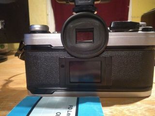 Vintage Canon AE1 35mm Film Camera With 50mm 1:1.  8 Lens & Speedlite 7