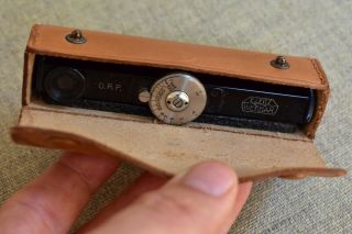 Vintage Leica Leitz Wetzlar RANGE FINDER VIEWFINDER w/CASE DRP 3
