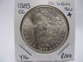 Very Rare 1883 Cc Morgan Dollar Pq Gem Bu Recent Estate Coin Y16