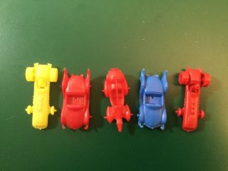 5 Vtg Wacky Races Cars Dick Dastardly Peter Perfect Penelope Cereal Box Premium 4