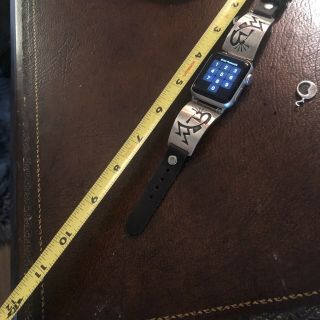 APPLE WATCH BANDS/Vintage/Native American/Sterling Silver 7