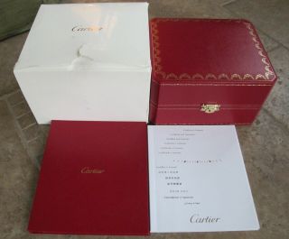 Vintage Authentic Cartier Watch Box