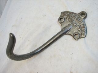 Cast Iron Taffy Pulling Candy Hook Thomas Mills & Brothers Phila Pa Confectioner