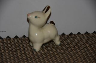 Rare Shawnee Pottery Miniature Deer Figurine -