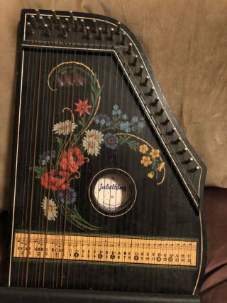Musima Jubeltone Vintage Zither Autoharp 33 String Made In Germany 1960 
