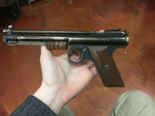 Vintage Benjamin Franklin Model 117 Air Pistol Test Fired Pre War