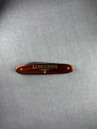 Rare Vintage Longines Watch Opener Pocket Knife Victorinox