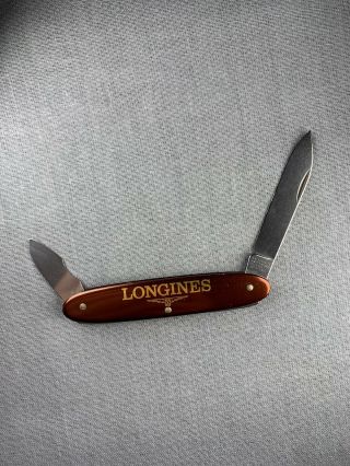 Rare Vintage Longines Watch Opener Pocket Knife VICTORINOX 5