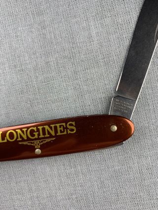 Rare Vintage Longines Watch Opener Pocket Knife VICTORINOX 6