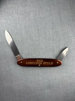 Rare Vintage Longines Watch Opener Pocket Knife VICTORINOX 7