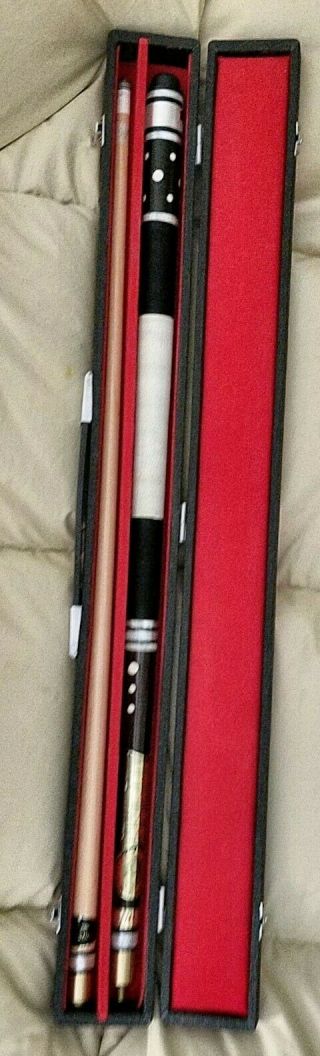 Vtg WILLIE MOSCONI Dynaball Model 5030 POOL CUE 57 