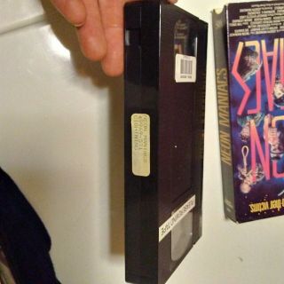 Vintage Vhs Tape Neon Maniacs RARE CULT Horror 5