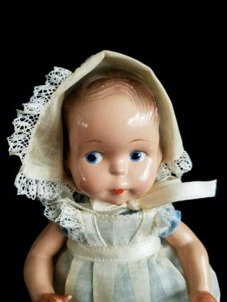 Vintage 8 " Composition Effanbee Patsyette Doll