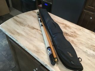 Vintage Bud Light Pool Cue With Players Carrying Case