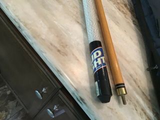 Vintage Bud Light Pool Cue With Players Carrying Case 2