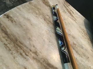Vintage Bud Light Pool Cue With Players Carrying Case 4