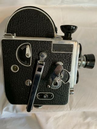 Vintage Paillard Bolex Camera H16 Switzerland Ernst Leitz Wetzlar Lens