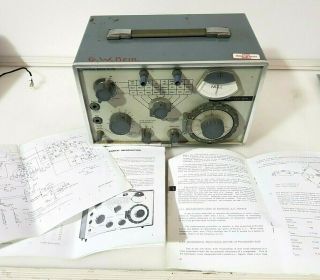Rare Marconi Vintage Tf2700 Universal Bridge Data Sheets Tf 2700