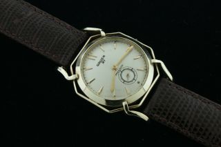 Vintage Gruen Barclay SPIDER 21 Precision Men ' s Round Watch 2
