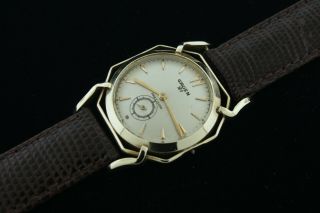 Vintage Gruen Barclay SPIDER 21 Precision Men ' s Round Watch 3
