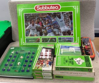 Vintage Subbuteo Table Football/soccer Set,  Various Accessories & Figures 126