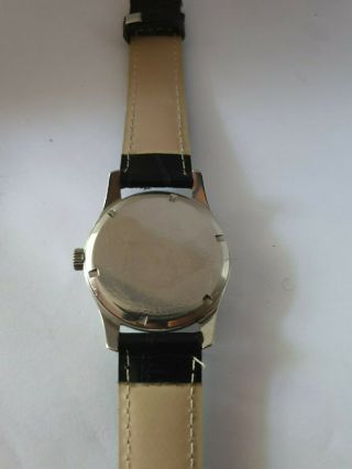 Vintage 1950 ' s Swiss Made HELVETIA 17 Jewels cal.  H64 Watch 7