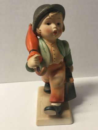 Vintage Hummel Figurine " Merry Wanderer " 11/0 W.  Goebel