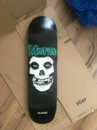 1996 NOS vintage skateboard Scarecrow Misfits Danzig Zorlac Skull skates 2