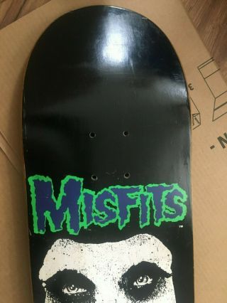 1996 NOS vintage skateboard Scarecrow Misfits Danzig Zorlac Skull skates 5