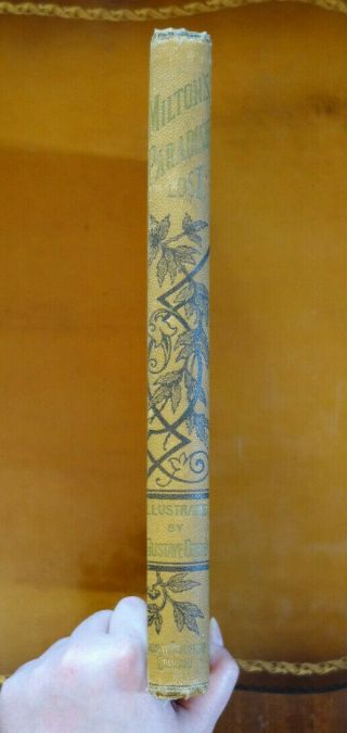 John Milton ' s Paradise Lost Illustrated by Gustave Dore,  oversized antique 2
