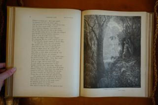 John Milton ' s Paradise Lost Illustrated by Gustave Dore,  oversized antique 8