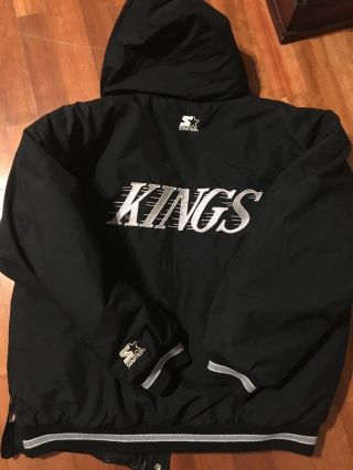 Nhl Vintage Los Angeles Kings Starter Size Xl Jacket