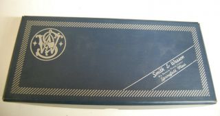 Vintage Smith & Wesson Blue Lift 0ff Box 19 357 Mag.  4 "