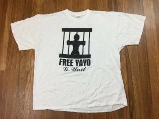Vintage G Unit Tony Yayo Concert T Shirt Sz 2xl Bootleg Rap Tee 50 Cent
