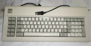 Vintage Clicker Xt Ibm F Model F10 Pc Keyboard Usa