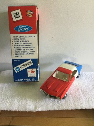 1/25 JO - HAN RARE AMC JAVELIN SST RED WHITE AND BLUE W/BOX 11