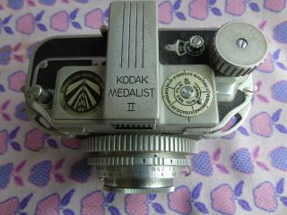 Antique Camera,  KODAK MEDALIST II,  3.  5,  100mm,  Repair,  Case,  Made in USA 2