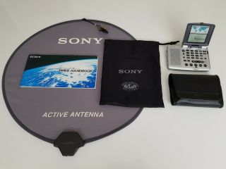 Vintage Sony World Band Shortwave Portable Radio Receiver Icf - Sw07