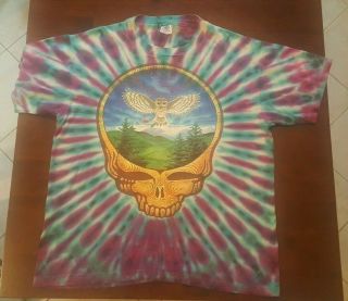 Vintage Grateful Dead 1993 Concert Owl Xl T Shirt