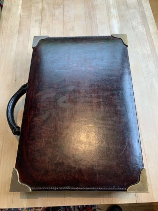 Vintage 1960’s ABERCROMBIE AND FITCH WHIP DI ROMA Leather Briefcase 3