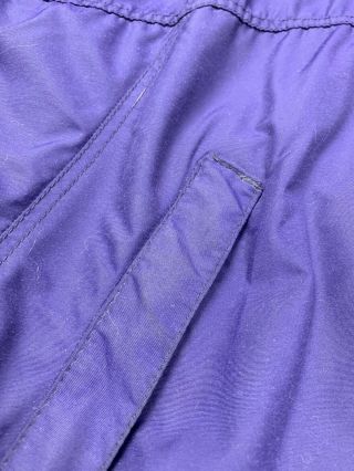 Vtg Patagonia Jacket With Fleece Lining Men’s Size L MADE IN USA Purple/Gray EUC 5