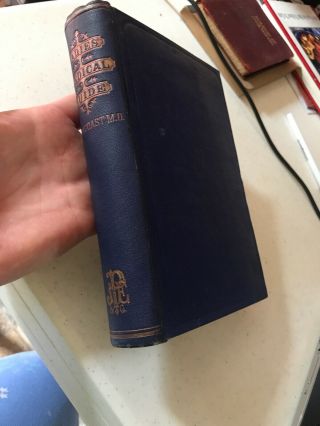 Antique Rare Ladies Medical Guide 1859 Pancoast Md Quack Estate Book