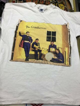 Vintage 1996 The Cranberries To Decide Tour Concert Music T - Shirt L