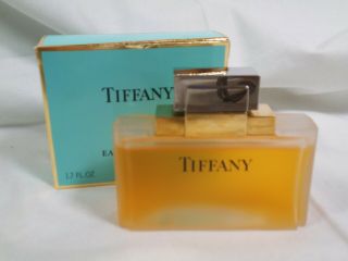 1.  7 Oz Tiffany Eau De Toilette Tiffany & Co.  50 Ml Vintage Perfume