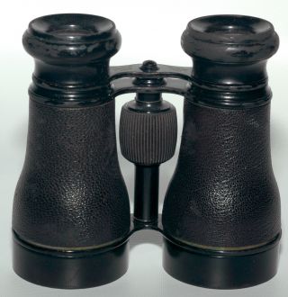 Vintage Wwi Deraisme Military Binoculars Made In Paris France Wwi Period