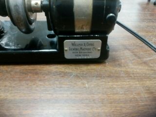 Willcox and Gibbs sewing machine 10